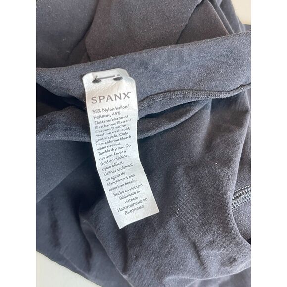 NWOT Spanx Power Series High-Waisted Shorts – Black, Size L, Firm Control - Picture 4 of 5